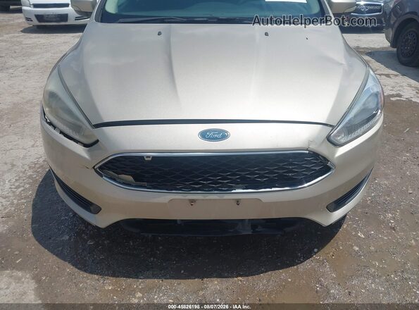 1FADP3F2XHL309417 2017 FORD FOCUS Beige Front view