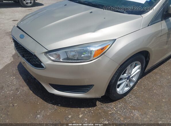 1FADP3F2XHL309417 2017 FORD FOCUS Beige Rear interior view