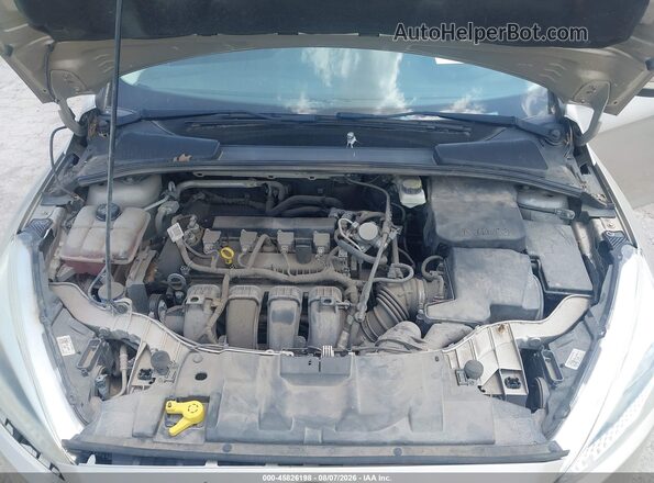1FADP3F2XHL309417 2017 FORD FOCUS Beige Rear view