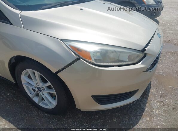 1FADP3F2XHL309417 2017 FORD FOCUS Beige Instrument cluster view
