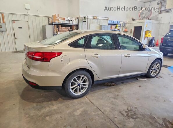 1FADP3F2XHL320093 2017 FORD FOCUS Tan Rear right
