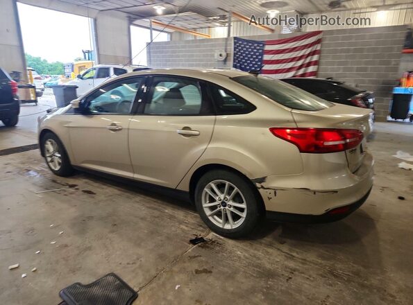 1FADP3F2XHL320093 2017 FORD FOCUS Tan Rear left