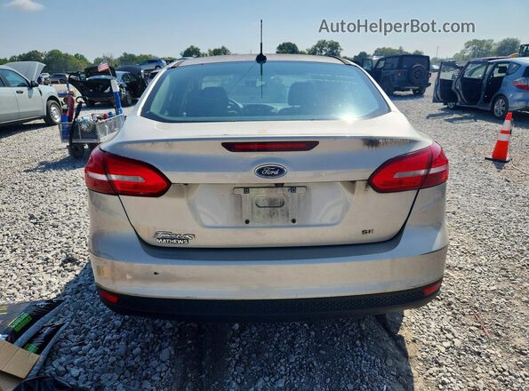 1FADP3F2XHL331952 2017 FORD FOCUS Gold Widok z tyłu