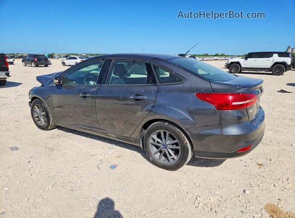 1FADP3F2XJL270401 2018 FORD FOCUS Gray Rear left