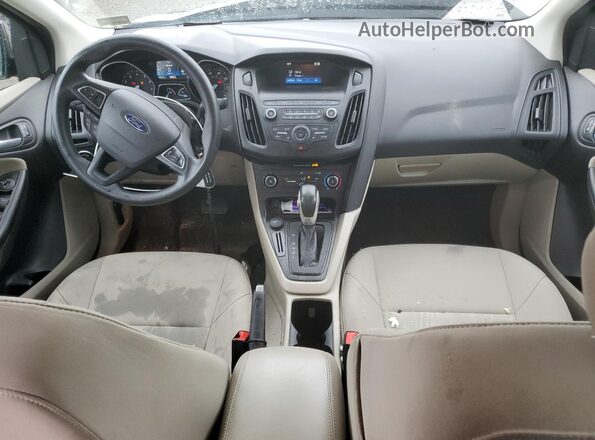 1FADP3F2XJL326269 2018 FORD FOCUS Gray Widok deski rozdzielczej