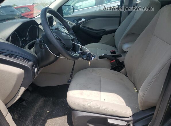 1FADP3F2XJL326269 2018 FORD FOCUS Gray Widok wnętrza z przodu