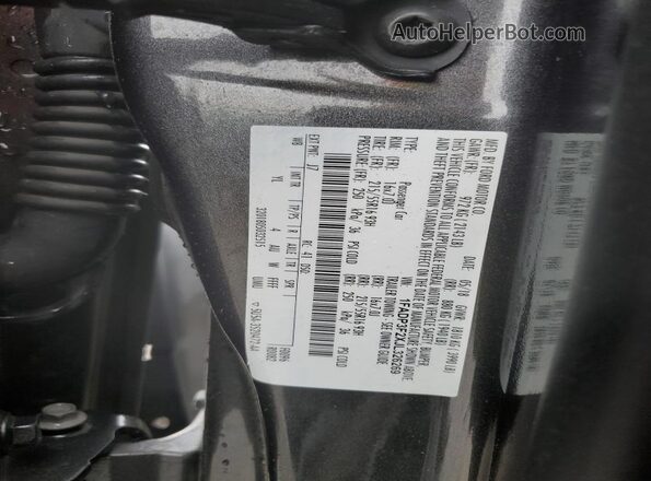 1FADP3F2XJL326269 2018 FORD FOCUS Gray Widok komory silnika