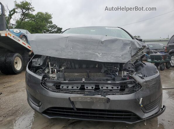 1FADP3F2XJL326269 2018 FORD FOCUS Gray Widok z przodu