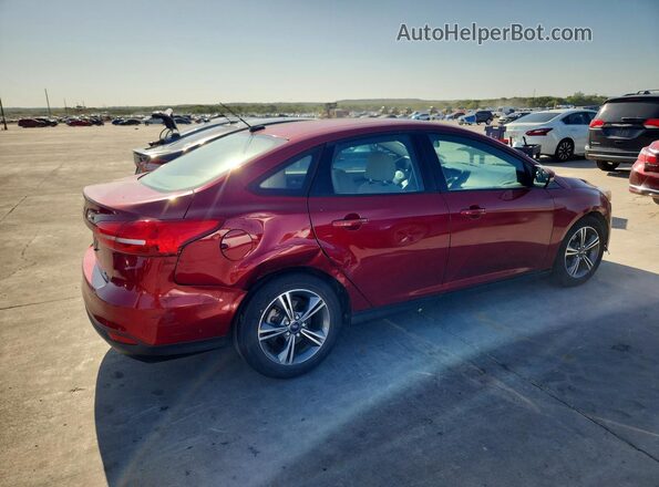 1FADP3FE0GL225096 2016 FORD FOCUS Red Rear right