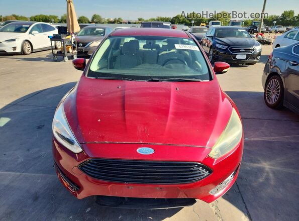 1FADP3FE0GL225096 2016 FORD FOCUS Red Front view