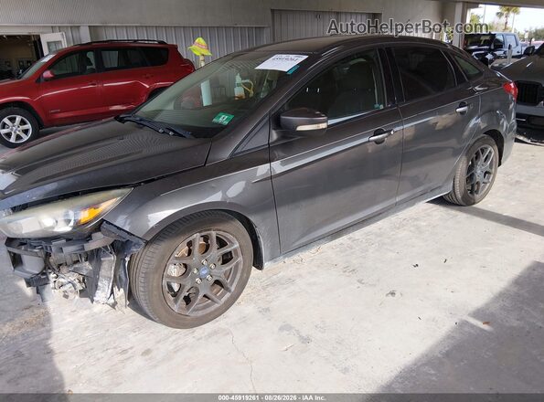 1FADP3FE0GL287453 2016 FORD FOCUS Gray Передня ліва чверть