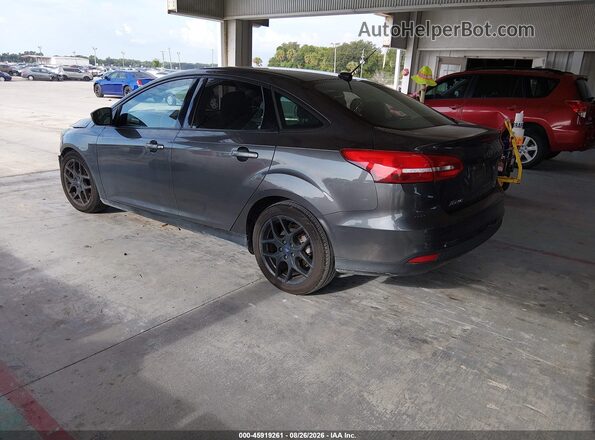 1FADP3FE0GL287453 2016 FORD FOCUS Gray Задня ліва чверть