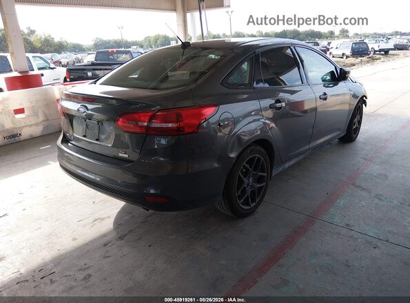 1FADP3FE0GL287453 2016 FORD FOCUS Gray Задня права чверть