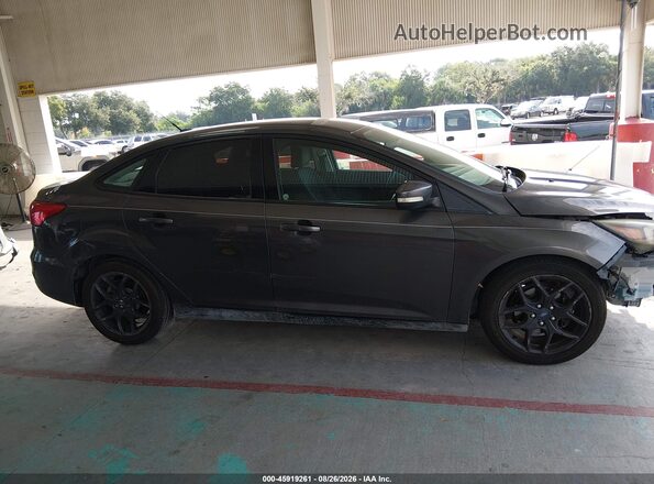 1FADP3FE0GL287453 2016 FORD FOCUS Gray Вид задньої частини салону