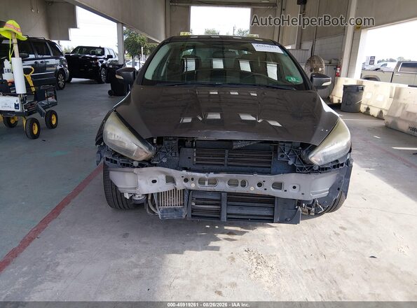 1FADP3FE0GL287453 2016 FORD FOCUS Gray Вид щитка приладів