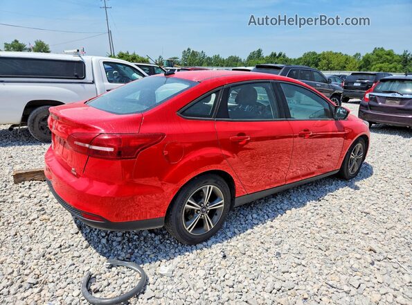 1FADP3FE0HL200796 2017 FORD FOCUS Red Rear right