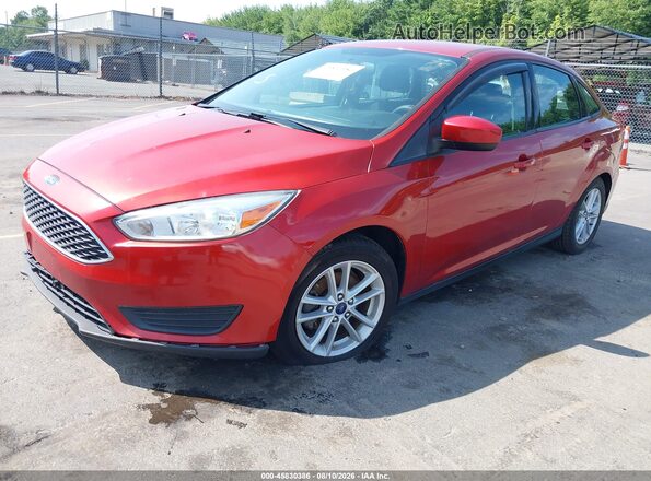 1FADP3FE0JL242651 2018 FORD FOCUS Orange Przód lewy