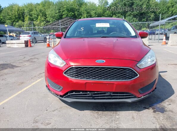 1FADP3FE0JL242651 2018 FORD FOCUS Orange Widok z przodu