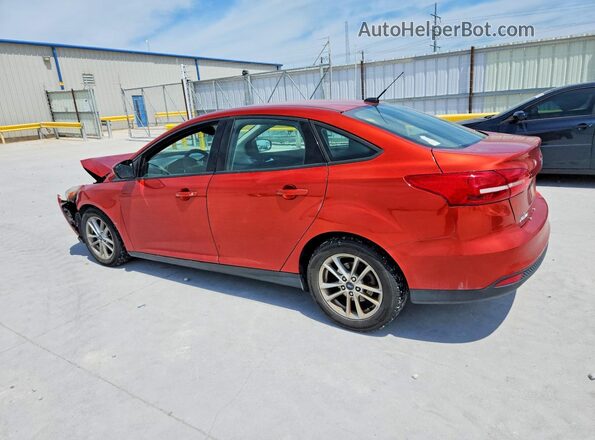 1FADP3FE0JL286830 2018 FORD FOCUS Red უკანა მარცხენა