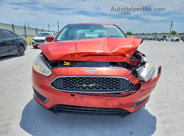 1FADP3FE0JL286830 2018 FORD FOCUS Red წინა ხედი