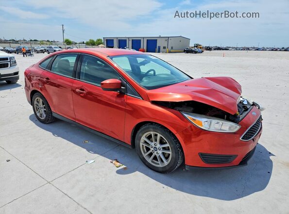 1FADP3FE0JL286830 2018 FORD FOCUS Red წინა მარჯვენა
