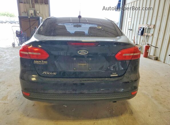 1FADP3FE1JL282513 2018 FORD FOCUS Черный Вид сзади