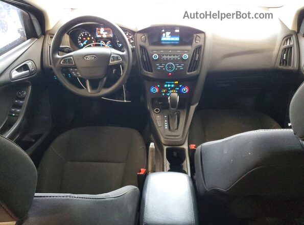 1FADP3FE1JL282513 2018 FORD FOCUS Черный Вид панели приборов