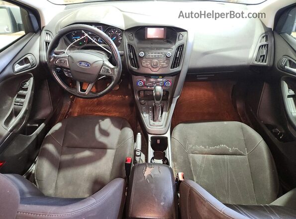 1FADP3FE1JL320208 2018 FORD FOCUS Silver Dashboard view