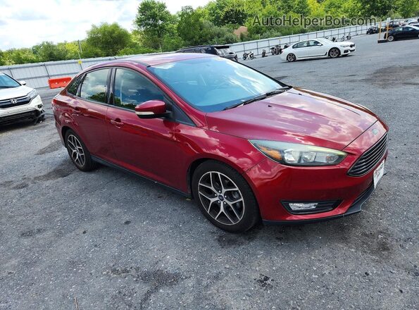 1FADP3FE2HL289531 2017 FORD FOCUS Red Передня права чверть