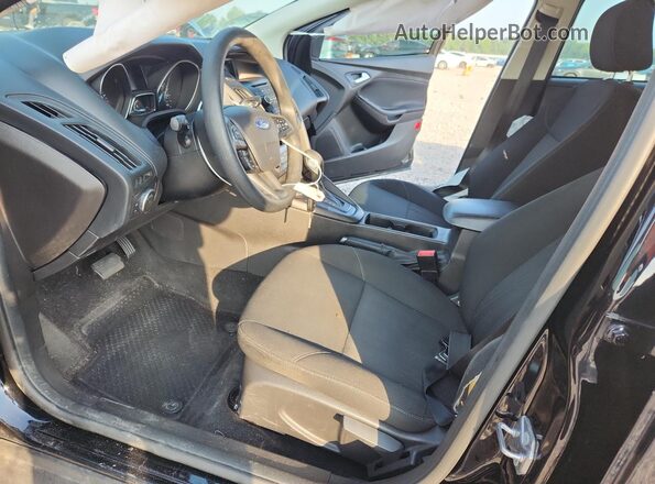 1FADP3FE2HL293921 2017 FORD FOCUS Black წინა სალონის ხედი