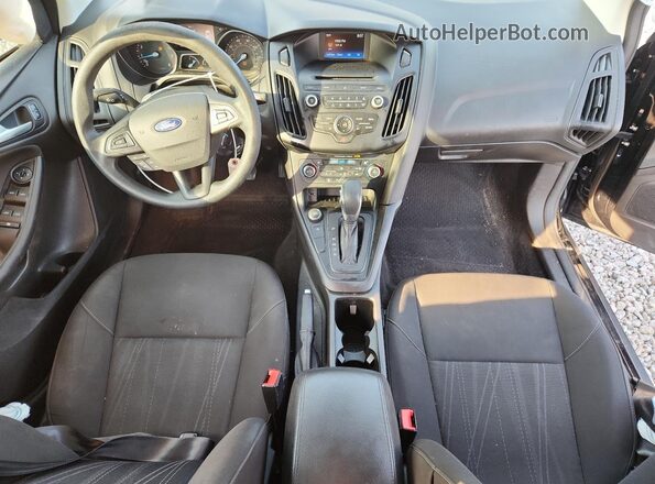 1FADP3FE2HL293921 2017 FORD FOCUS Black წინა პანელის ხედი