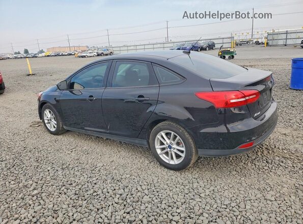 1FADP3FE2JL304650 2018 FORD FOCUS Black Задня права чверть