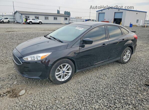 1FADP3FE2JL304650 2018 FORD FOCUS Black Задня ліва чверть