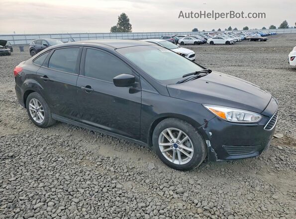1FADP3FE2JL304650 2018 FORD FOCUS Black Вид салону спереду