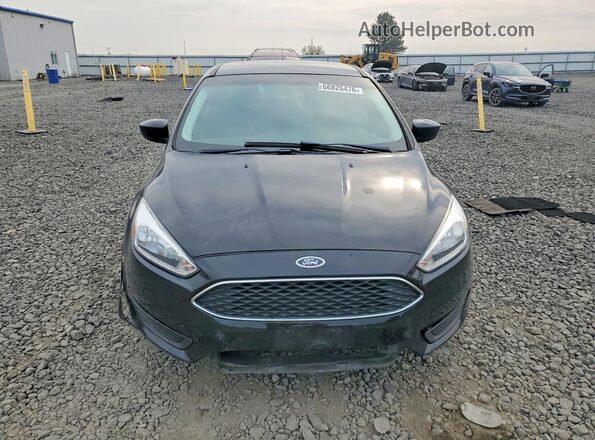 1FADP3FE2JL304650 2018 FORD FOCUS Black Вид щитка приладів
