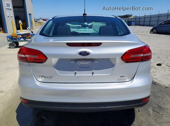 1FADP3FE2JL313543 2018 FORD FOCUS Silver უკანა ხედი