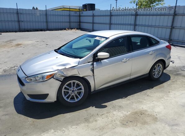 1FADP3FE2JL313543 2018 FORD FOCUS Silver VIN კოდის სტიკერის ხედი