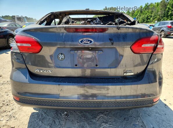 1FADP3FE3GL266564 2016 FORD FOCUS Gray Հետևի տեսք
