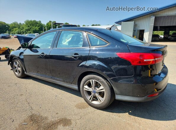 1FADP3FE3JL200345 2018 FORD FOCUS Black Tył lewy