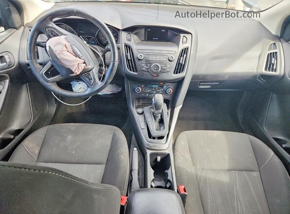 1FADP3FE3JL200345 2018 FORD FOCUS Black Widok deski rozdzielczej