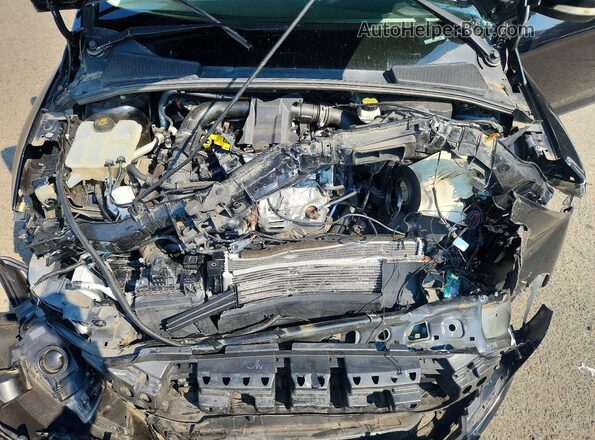 1FADP3FE3JL200345 2018 FORD FOCUS Black Widok wnętrza z tyłu