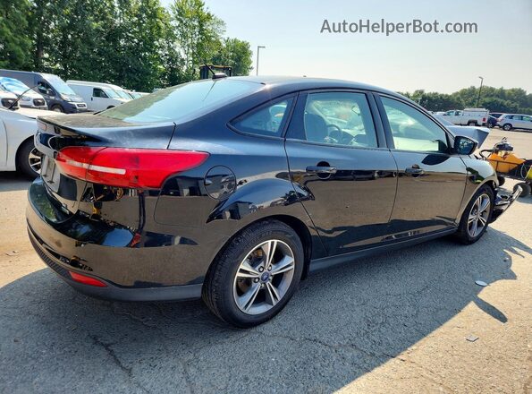 1FADP3FE3JL200345 2018 FORD FOCUS Black Tył prawy