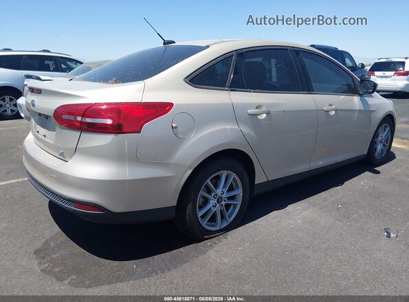 1FADP3FE3JL304091 2018 FORD FOCUS Cream Rear right