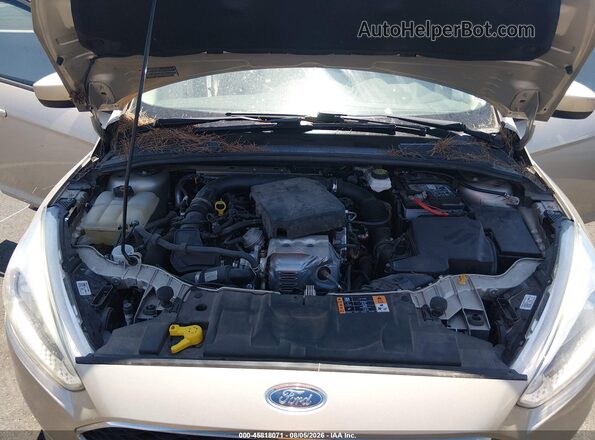 1FADP3FE3JL304091 2018 FORD FOCUS Cream Rear view