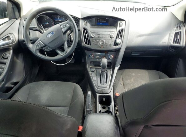 1FADP3FE3JL307881 2018 FORD FOCUS Gray Вид панелі приладів