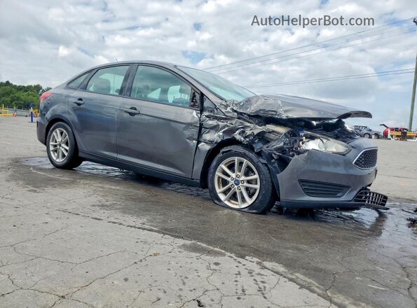 1FADP3FE3JL307881 2018 FORD FOCUS Gray Передня права чверть