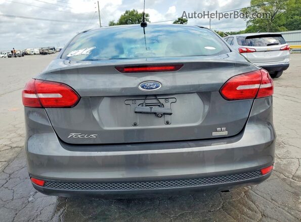 1FADP3FE3JL307881 2018 FORD FOCUS Gray Вид ззаду