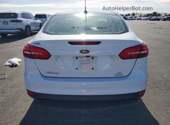1FADP3FE4HL277557 2017 FORD FOCUS White Vista trasera