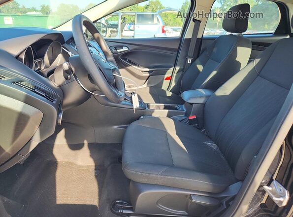 1FADP3FE4JL203738 2018 FORD FOCUS Black Vista interior delantera