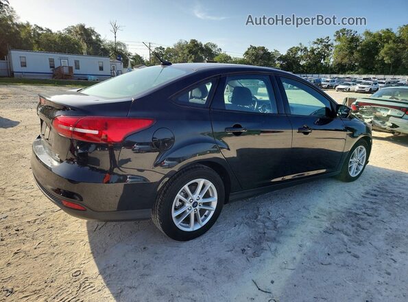 1FADP3FE4JL203738 2018 FORD FOCUS Black Trasero derecho